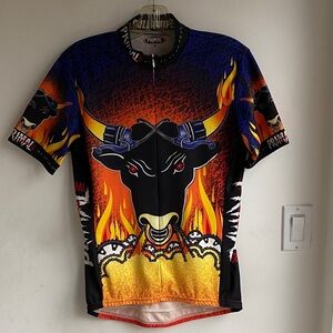 Primal Cycling Jersey Coolmax Bull Shift Med